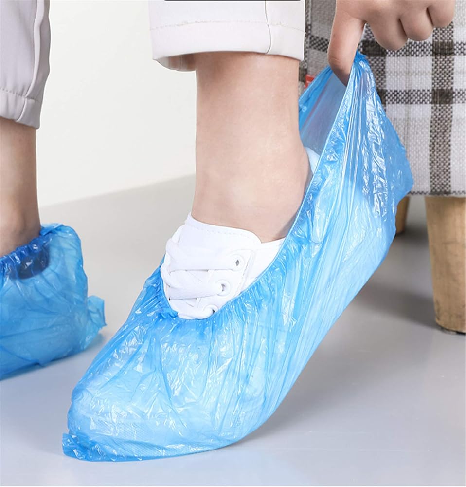 clear shoe covers