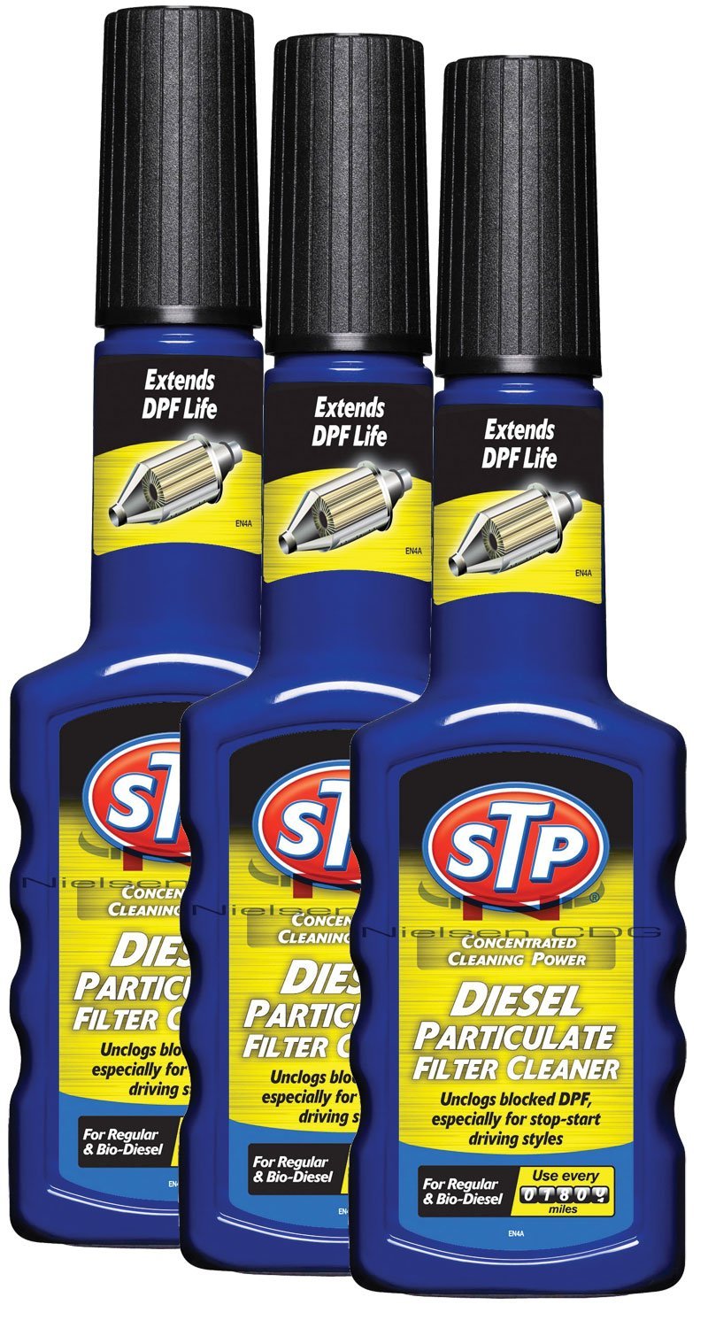 STP Diesel Particulate Filter Cleaner - 3x200ml = 600ml