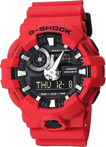 Casio GA-700 Red One Size in Kuwait Whizz Wrist Watches