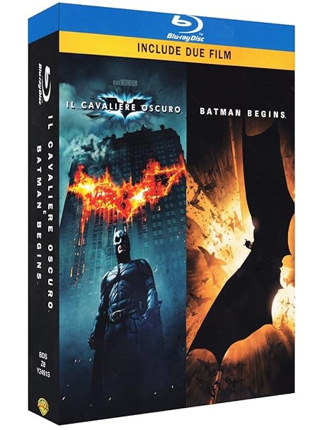 Il cavaliere oscuro + Batman begins [Blu-ray] [IT Import]: Amazon.de
