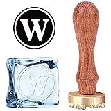 CRASPIRE W Ice Stamp Letter Ice Cube Stamp Ice