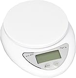 EatSmart ESKS-01 Precision Pro Digital Kitchen Scale, White