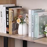 Kssvzz 6 Pack Acrylic Shelf Dividers, Clear Closet Organizer Set view 6