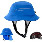 Tontron Surf Bucket Helmet Hat for Surfing, SUP,Kayaking and Other Watersports