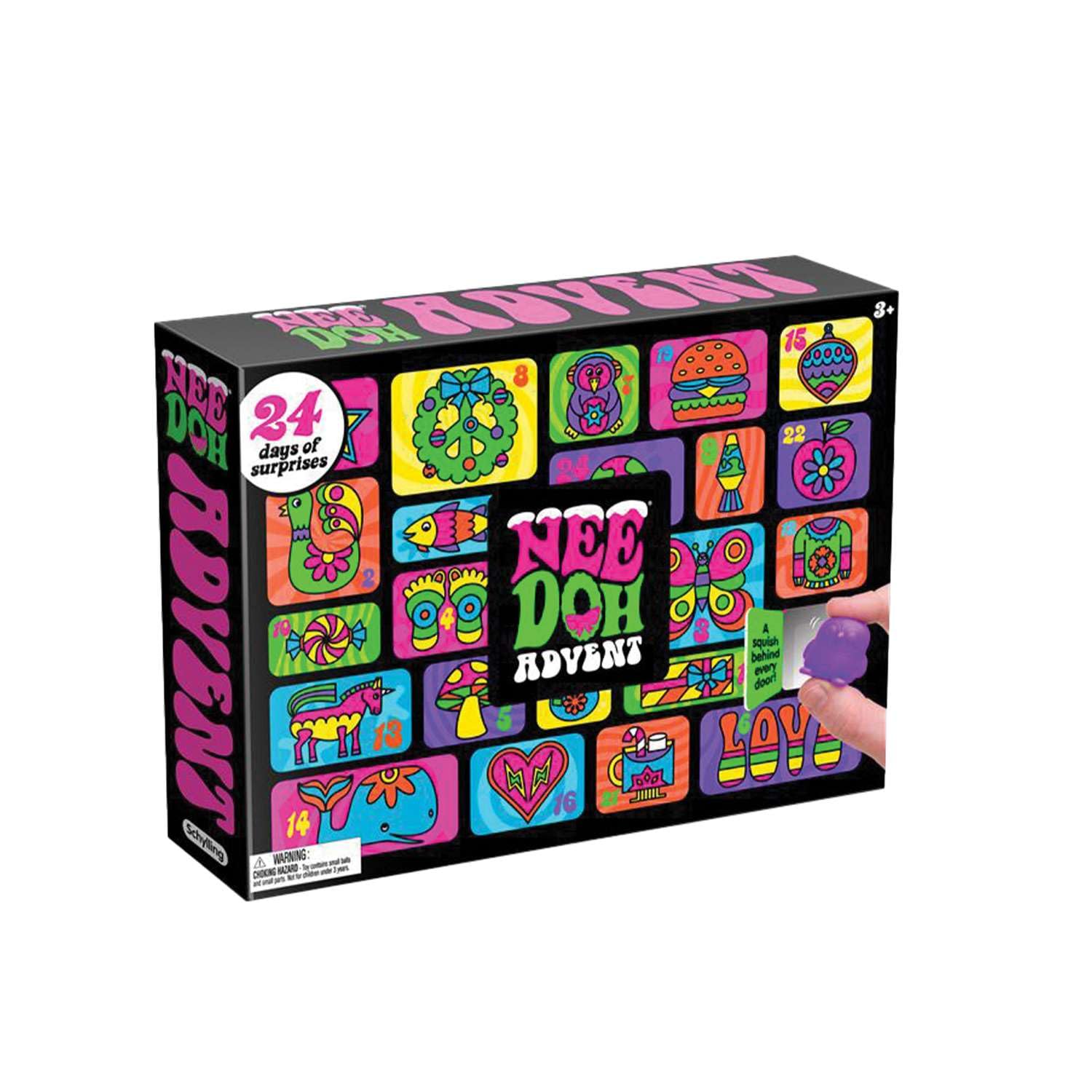 Schylling NeeDoh Squishmas Advent Calendar - 24