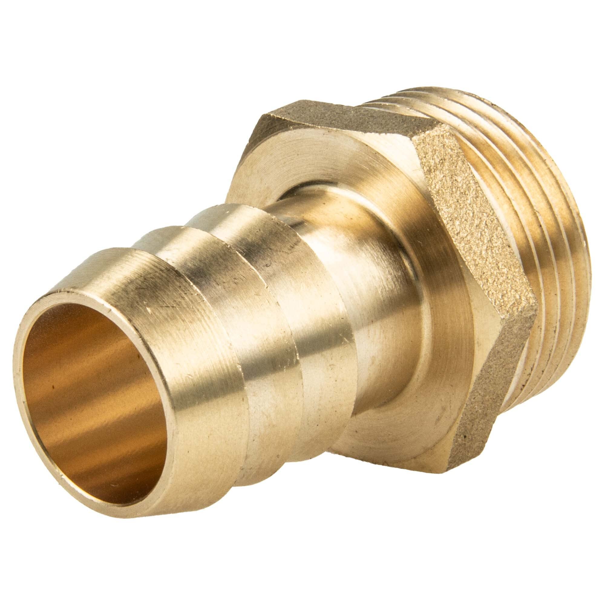 Tecuro Hose Nozzle (Suction Cup) – Brass-untreated