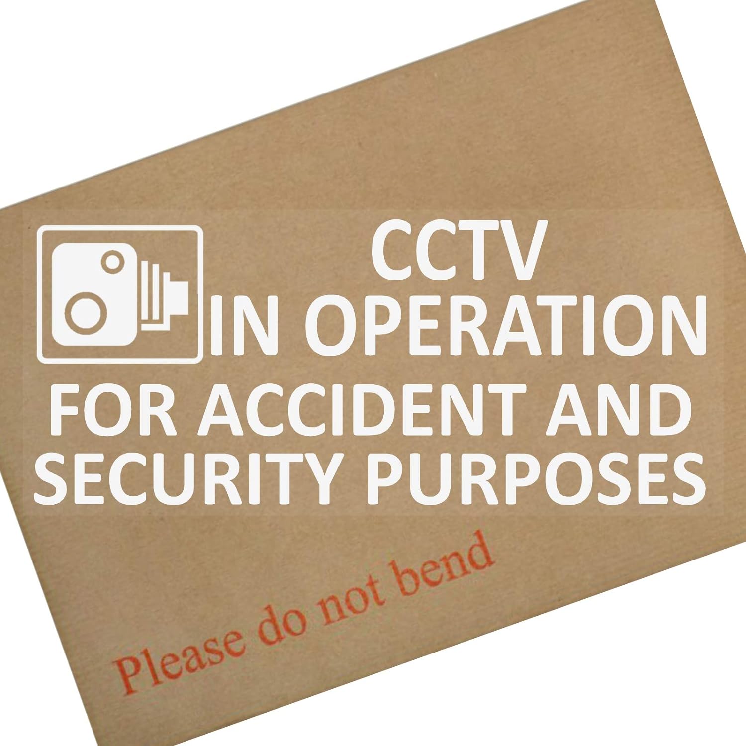 1 x CCTV in Operation for Accident and Security Purposes Window Sticker-7.9 Inch x 3.4 Inch-CCTV Sign-Car,Van,Lorry,Truck,Taxi,Bus,Mini Cab,Minicab-Go Pro,Dashcam Protection Secure Insurance