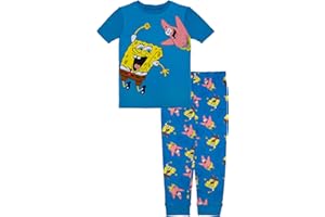 Nickelodeon boys 2-piece Snug-fit Pajama Set, Soft & Cute for Kids