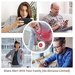 Topvico WiFi Panic Button for Elderly, Senior