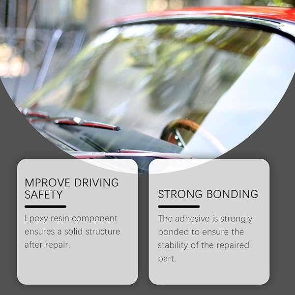 2PCS WINDSHIELD CRACK REPAIR KIT, WINDSHIELD REPAIR TOOL KIT CHIPS AND GAPS AUTO GLASS REPAIR TOOL, CAR WINDSHIELD GAP REPAIR FLUID AUTO WINDSHIELD REPAIR TOOL, QUICK REPAIR WINDSHIELD REPAIR TOOL