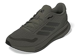 adidas Men's Run Falcon 5 Sneaker, Olive