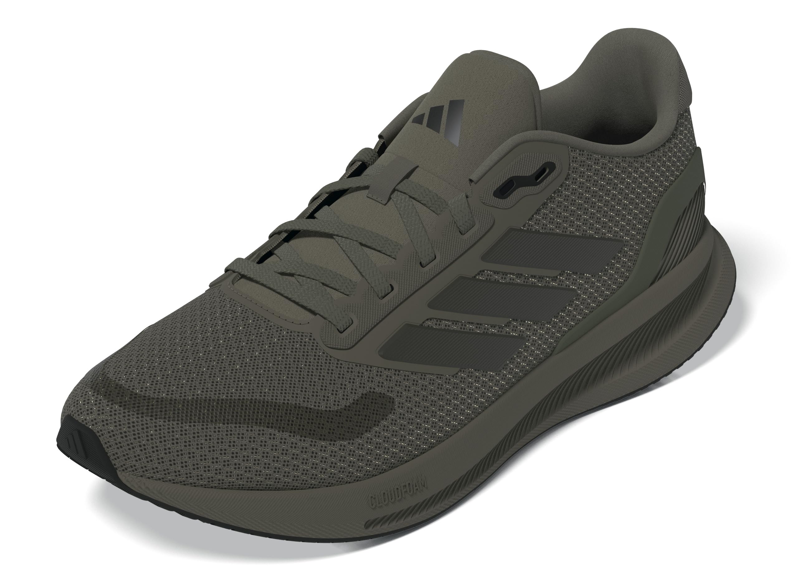 adidas Men's Run Falcon 5 Sneaker, Olive