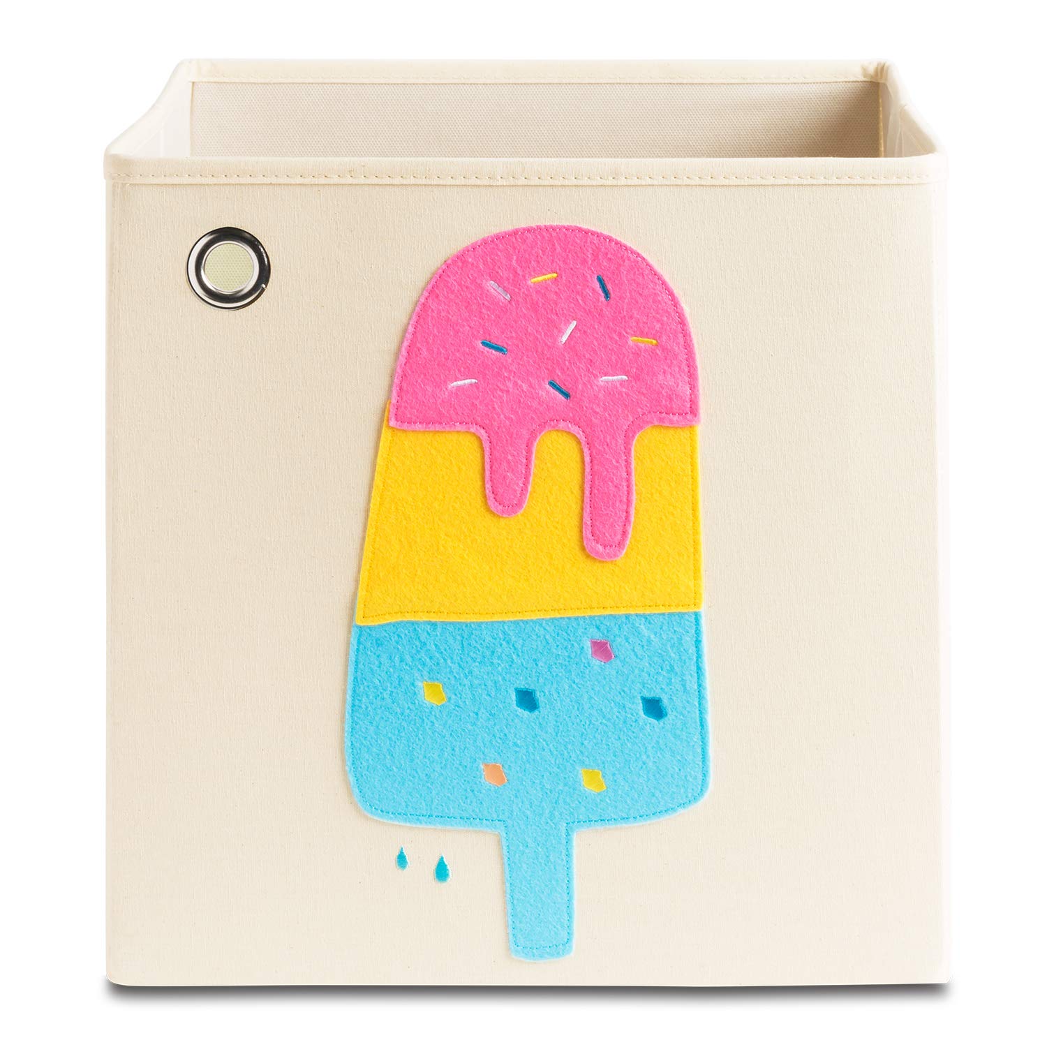 kaikai & ash Toy Storage Bins, Canvas Box Organizer, Kids