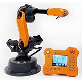wlkata Mirobot 6DoF Mini Industrial Robotic Arm Professional Kit Programmable Lightweight Desktop Robotic Arm for K12 or 3D Printer