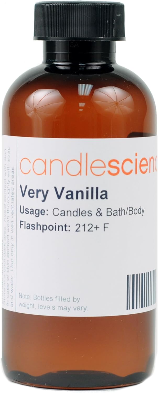 CandleScience Candle Scent Very Vanilla 4oz.
