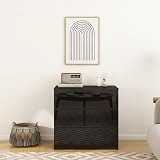 Panana Modern High Gloss Drawer Cabinet 3/4/5/6 Drawers Black view 2