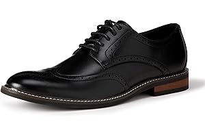 Amazon Essentials Mens Wingtip Derby Dress Shoes