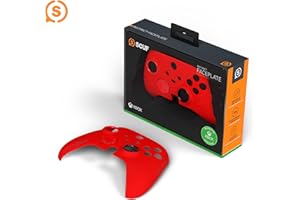 SCUF Instinct Controller Removeable Faceplate Kit - Anti Friction Rings - Xbox Series X, S, Xbox One - Red
