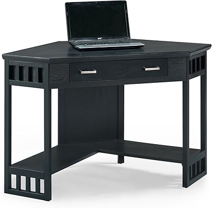 corner desks black
