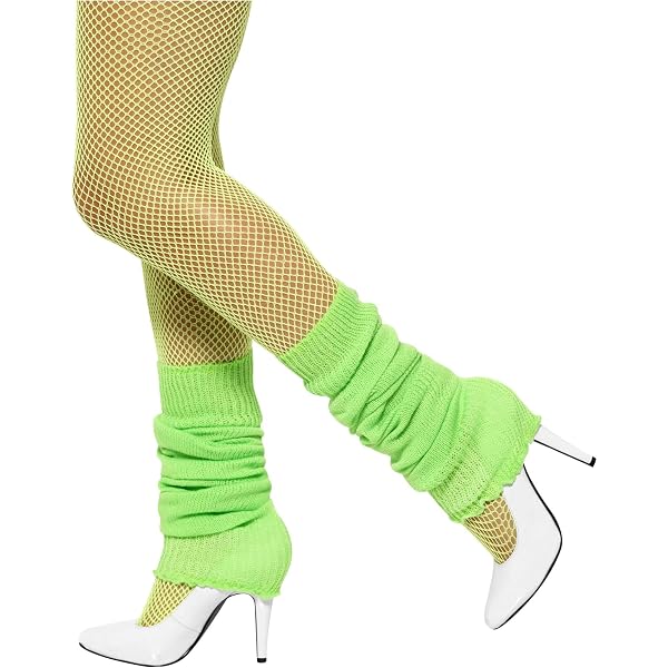 Fun Costumes 80s Valley Girl Costume For Kids - Dress, Jacket & Scrunchie Set (Large, Green & Pink)