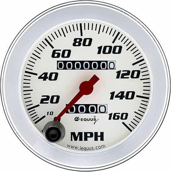 Equus 8076 Speedometer White Dial, Gauges Amazon Canada