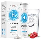 Hydrogen Water Tablets with Magnesium, 8 PPM, Raspberry, 60 Count | 8 PPM Molecular Hydrogen + 80 mg Magnesium | Raspberry Flavor | 60 Fast-Dissolving Tablets for Daily Hydration