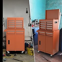 Goplus Tool Chest, 5 Drawers Rolling Tool Cabinet