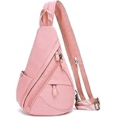 KL928 Nylon Sling Bag - Small Crossbody Backpack Shoulder Casual Daypack Multipurpose Rucksack for Men Women