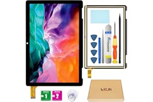LXun Upgraded New Touch Screen Glass Replacement for Onn 10.1 inch Tablet 2APUQW1027 Model 100011886 Front Touch Screen Digitizer with Repair Tool Kit (NO Include LCD)