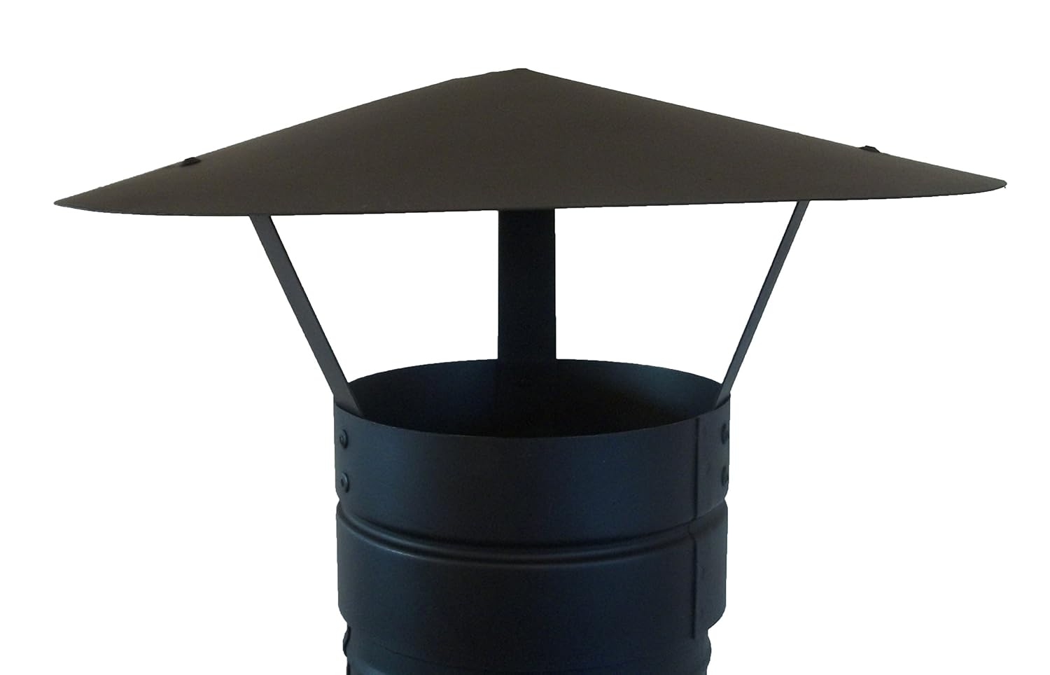 FOXY METAL FABRICATION CHIMNEY CAP,RAIN CAP,CHIMNEY COWL TO FIT 6