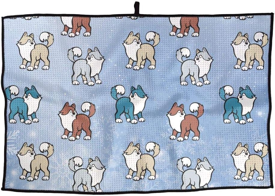 Unisex Stylish Golf Towel Quick Drying Sports Towel for Yoga,Gym,Basketball,Golf Workout & More Activities