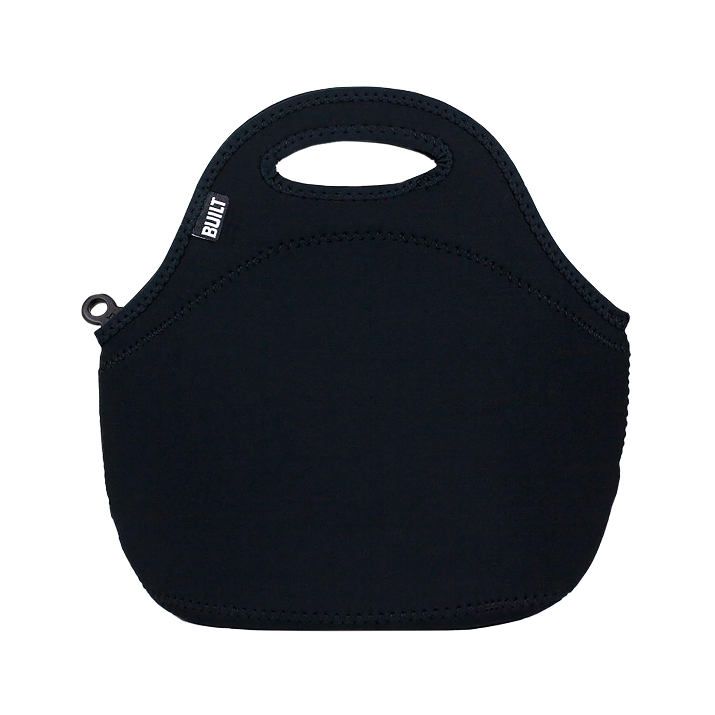 Photo 1 of BUILT Gourmet Getaway Soft Neoprene Lunch Tote Bag Lightweight, Insulated and Reusable, One Size, Black