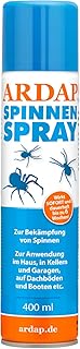 ARDAP Spinnenspray 400ml - Schnell & effektiv mit Langzeitwirkung bis zu 6 Wochen - Spinnenabwehr Ideal für Haushalt, in Kellern & Garagen, auf Dachböden & Booten