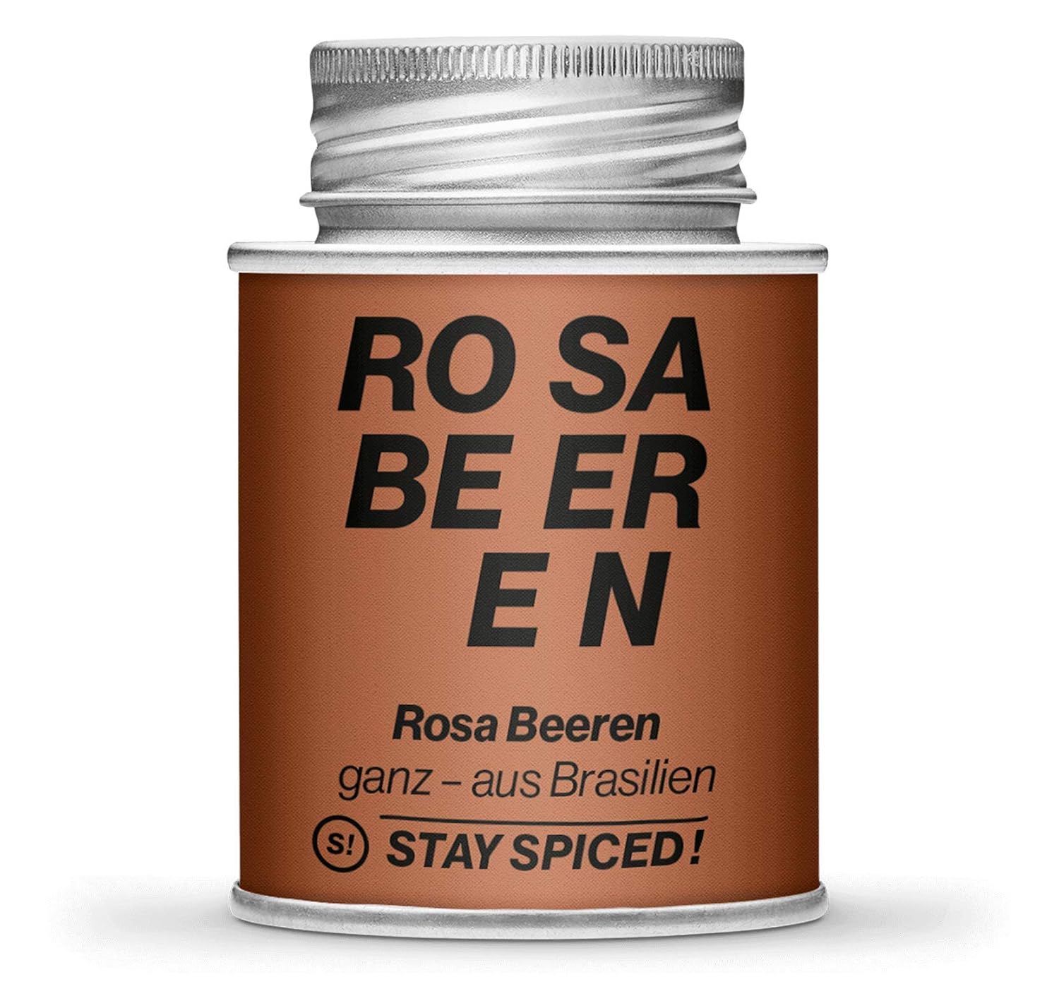 STAY SPICED Köstliche Rosa Beeren I Hochwertiges Reingewürze I Ganz I 170 ml