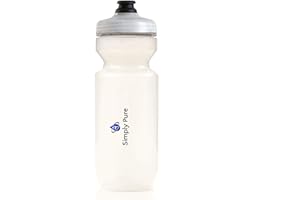 SIMPLY PURE HYDRATION Simply Pure Purist 22 Oz BPA-Free, Sport & Bike Squeeze Water Bottle by Specialized Bikes (Moflo Cap)