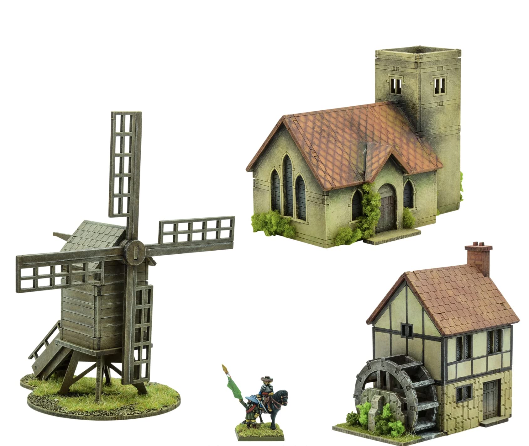 Warlord Games Pike & Shotte Epic Battles - Village Scenery Pack