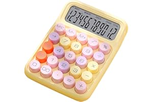 RASTKY Colorful Mechanical Keyboard Calculator for the Scientific Computer Science of the Office with Numerical Keyboard for 