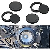 4PCS 6.5" Car Speaker Foam,High Rebound 6.5 Speaker Foam Ring for Upgrading Car Audio Systems,Self Adhesive Speakers Gasket C