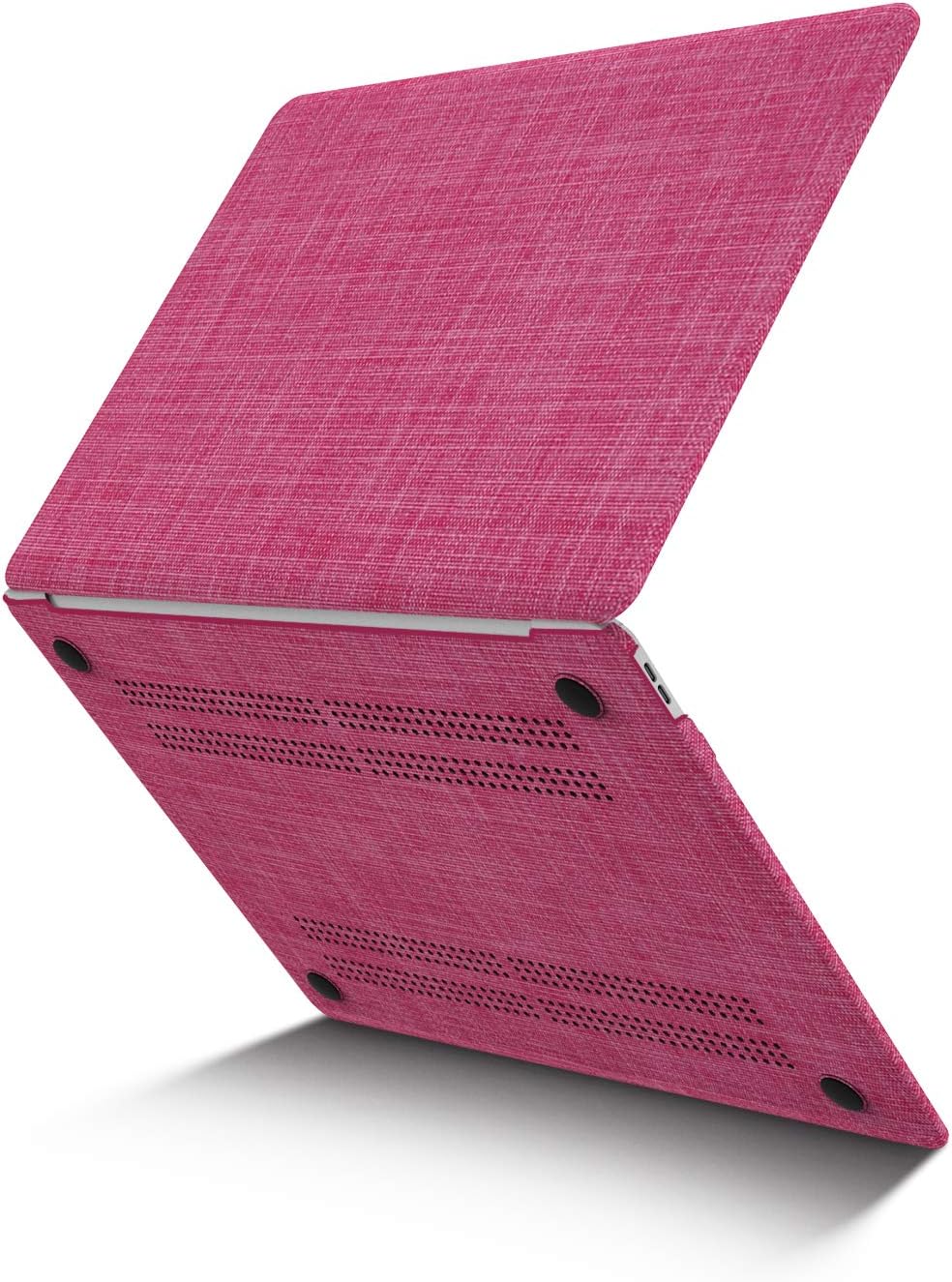 BELK Macbook Air 13 Inch Case 2020 2019 2018 Compatible A2179 A1932, Hard Case Shell Cover & Keyboard Cover Compatible New MacBook Air 13 Retina Display with Touch ID (Pink)