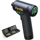 Fanttik REX K2 APEX Impact Driver, Brushless Impact Driver Kit | 1/4'' Hex, Max. 100 N&middot;m Torque, 3000 RPM, 3000mAh Rechargeable, Tool Kit for Cabinet Assembly, Woodworking DIY Projects