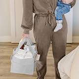 PUTSKA Baby Nappy Caddy Organizer Grey Regular view 2