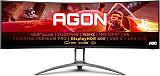 AOC AGON AG493UCX2 49 Inch Dual QHD Curved Monitor 165Hz USB-C DP HDMI