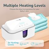 BooBoo Baby Wipe Warmer with UV Sanitiser Night Light Large Dispenser view 2