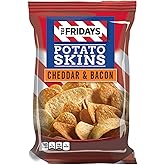 TGI Friday's 4 oz Cheddar &amp; Bacon Potato Skins Chips (3 Bags)