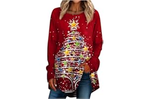 COTECRAM Womens Tunics or Tops to Wear With Leggings Long Sleeve Loose Fall Plus Size Shirts Crewneck Comfy Blouse Clothes