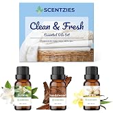 Laundry Essential Oil Set,Essential Oil,Long-Lasting Scent for Dryer Balls | Dryer Balls Essential Oil,Clean Laundry Scented Oil Set,Fragrance Oil Set(3x10ml)