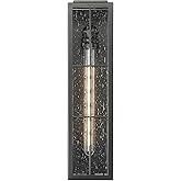 ML Lighting 10801-PBK Jaxson 1-Light Outdoor Wall Sconce in Powder Coated Black Finish