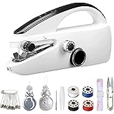 Doyosh Handheld Sewing Machine for Beginners Adults, Portable Mini Sewing Machine with Accessories Kit,2 Power/Speed Mode Handheld Sew Machine for Fast Stitch Clothes Fabrics, Easy for Home Travel Use