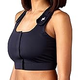 heart&core Serena Bra, Easy to Wear Post-Surgery Racerback Bra - Post Augmentation, Comfortable, Quick-Drying
