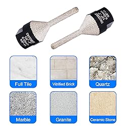 Tile Milling Chamfer Bit 1/4" - 1", Diamond Finger
